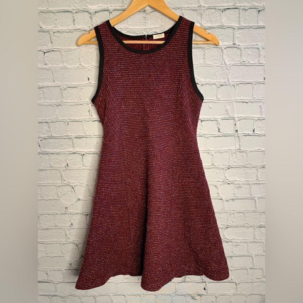 J.Crew tweed fit & flare dress. Size 6
